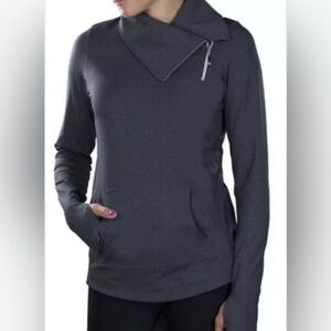 Eastern Mountain Sports Black and Gray Pullover